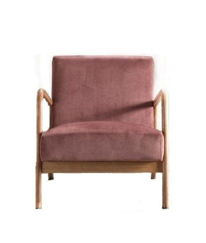 Classic Mid-Century Modern Accent Chairs, Open Framed Armchair With Cushioning- Unique Piece Furniture- {{Product type}}