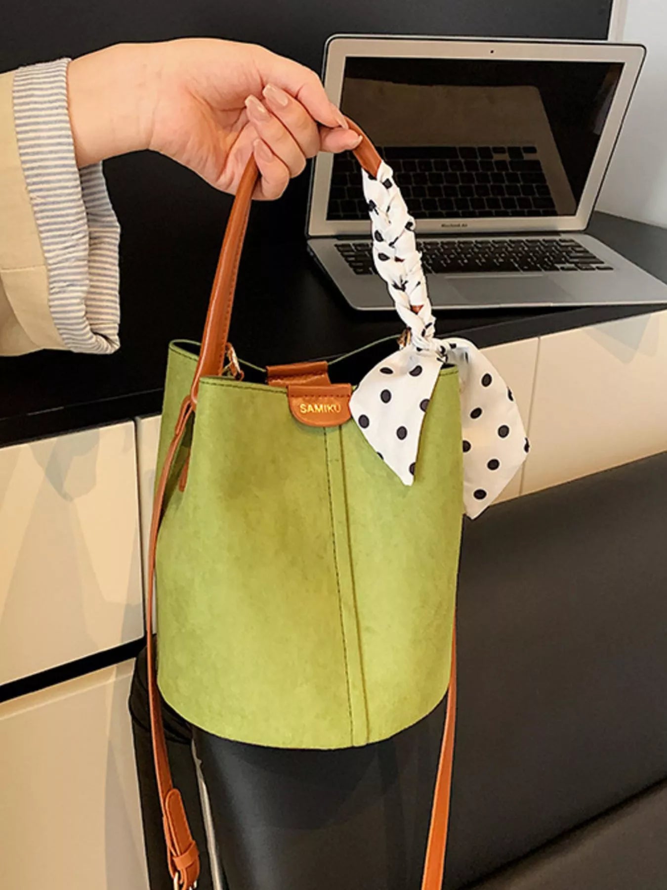 Bucket Crossbody Bag - -