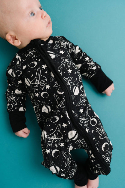 Outer Space Bamboo Sleeper- Emerson+Ivory- {{Product type}}