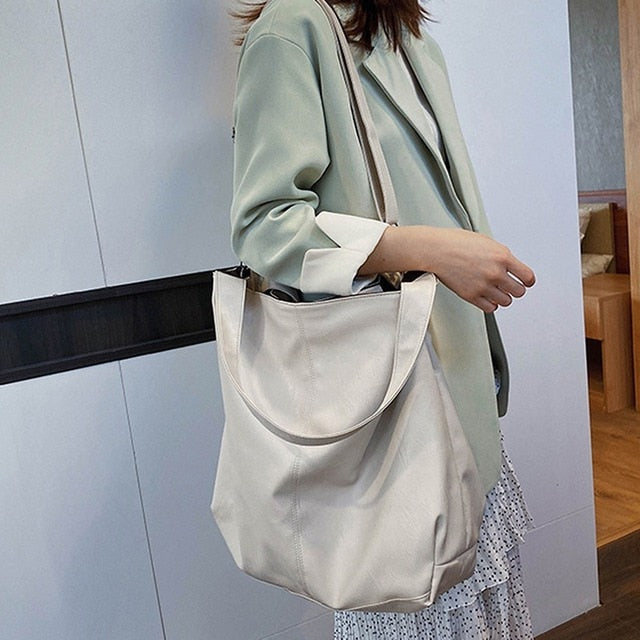 Leather Womens Shoulder Bag Soft Large Capacity - - handbag