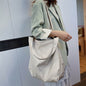 Leather Womens Shoulder Bag Soft Large Capacity - White 2 - handbag