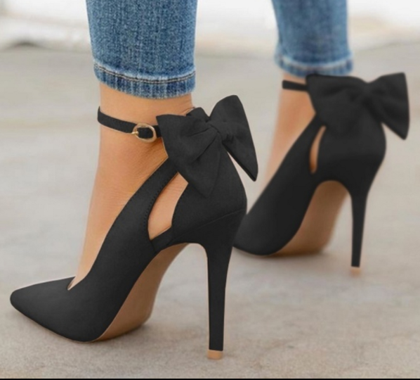 Bow Detail Stiletto Heels