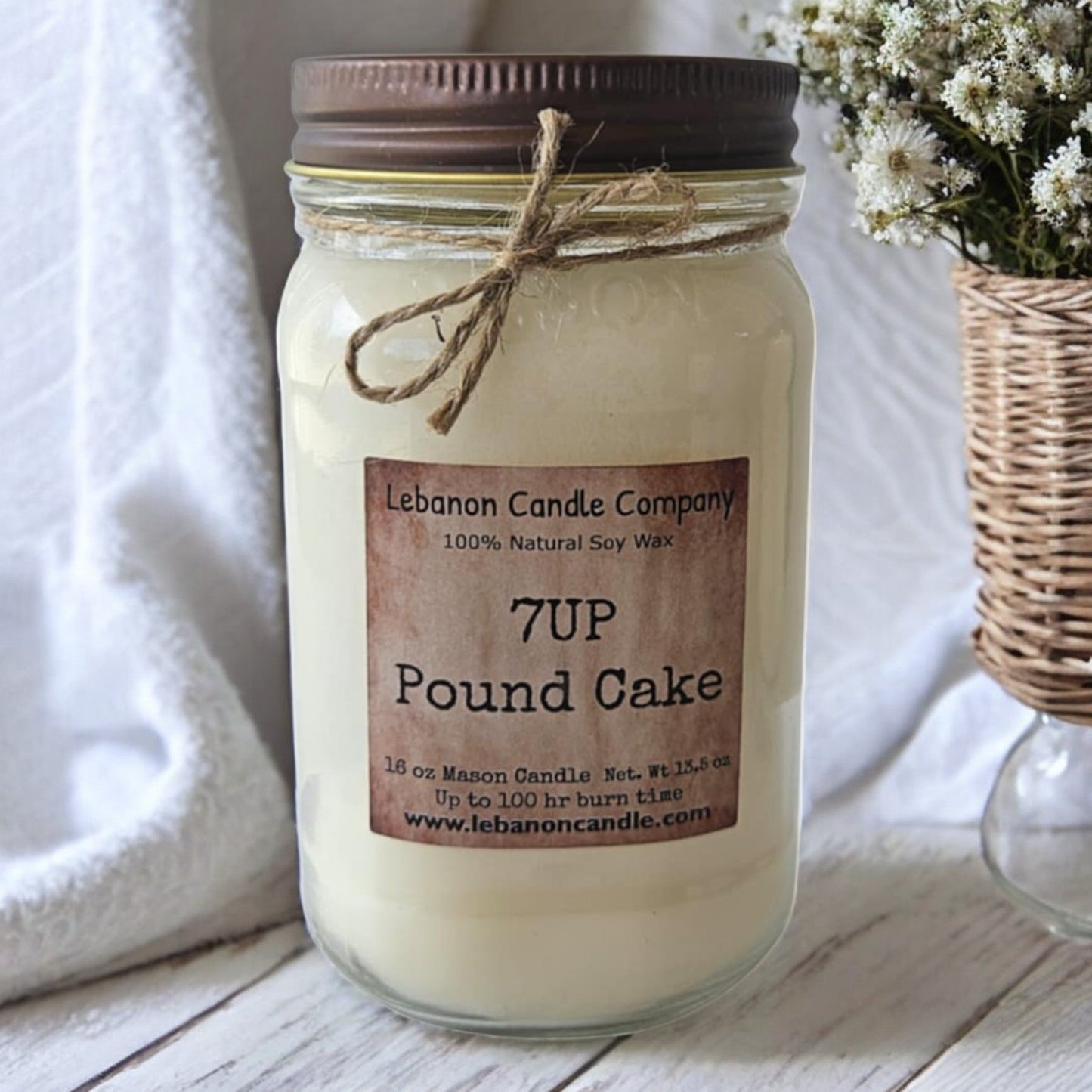 7UP Pound Cake Candle - - Candles & Melts