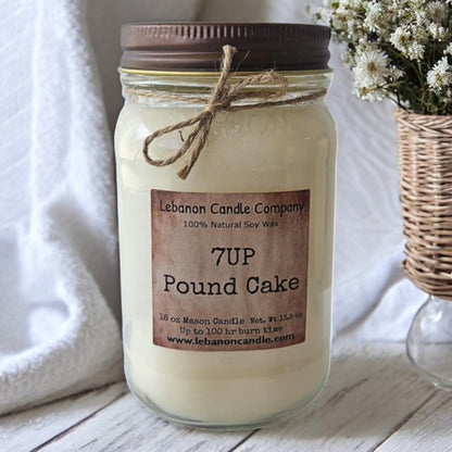 7UP Pound Cake Candle - - Candles & Melts
