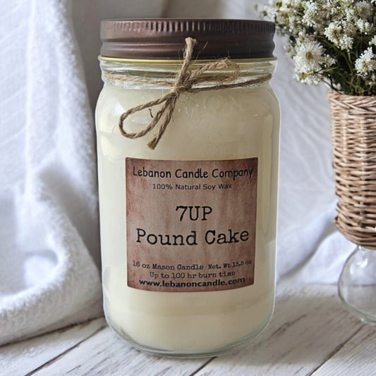 7UP Pound Cake Candle - - Candles & Melts