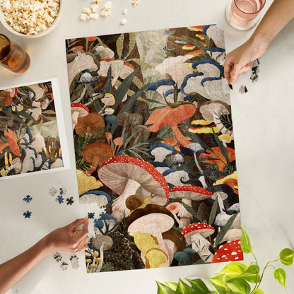 Woodland Mushrooms Jigsaw Puzzle - - Accessories