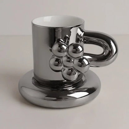 Creative Handmade Flower Coffee Cup