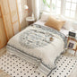 Cotton Tassel Blanket for All Seasons 