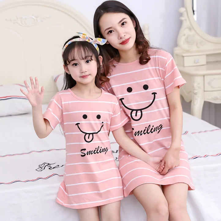 Summer Girls Nightgown Pajamas - Kia Day Design