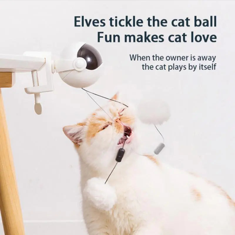 Electric Cat Toy Lifting Ball Kia Day Design