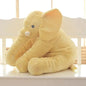 Elephant Cuddle Pillow Yellow 60cm