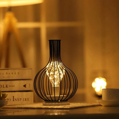 LED Bulb Iron Table Night Light - Kia Day Design