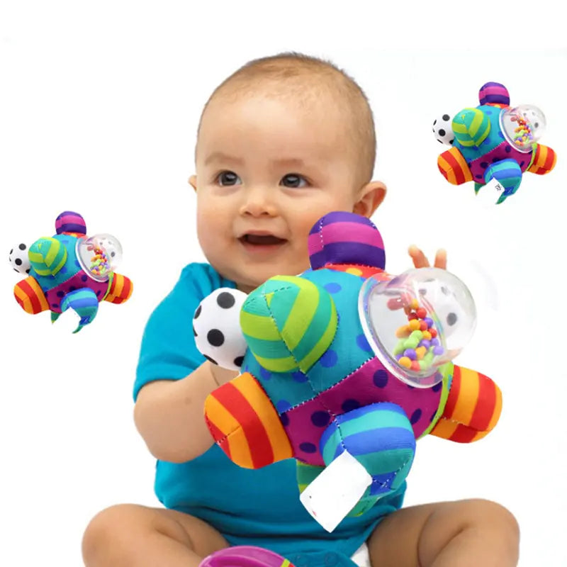 Baby Rattles Developmental Bumpy Ball Toy