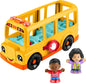 Fisher-Price Little People Toddler Toy School Bus Musical Push-Along Vehicle - Kia Day Design