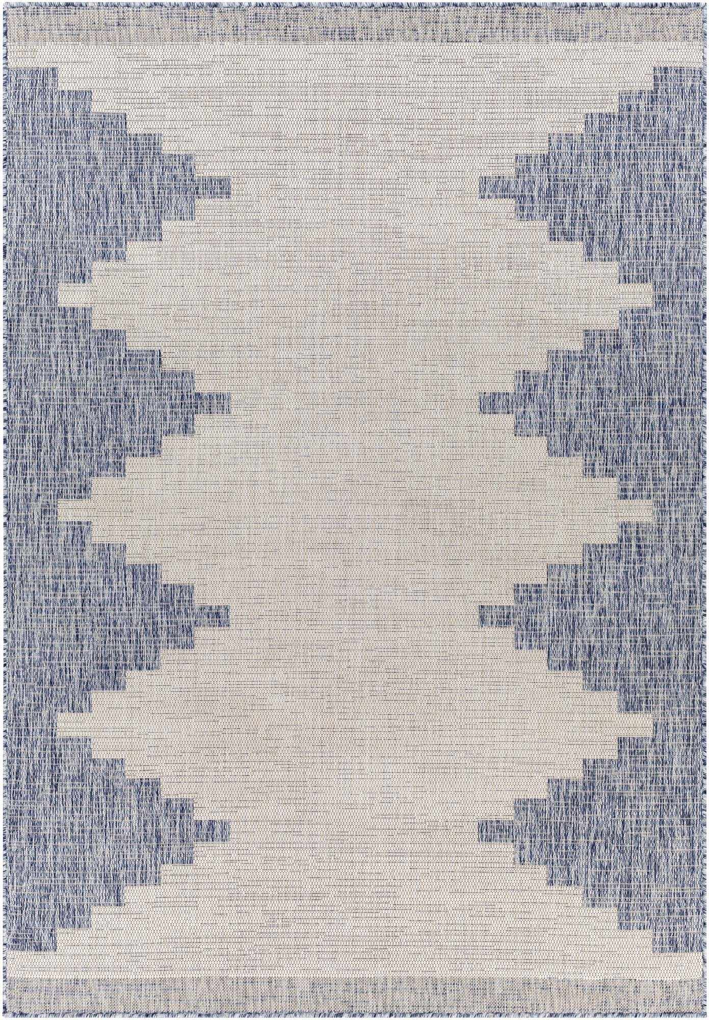 Djugun Blue Indoor & Outdoor Rug - - Rugs