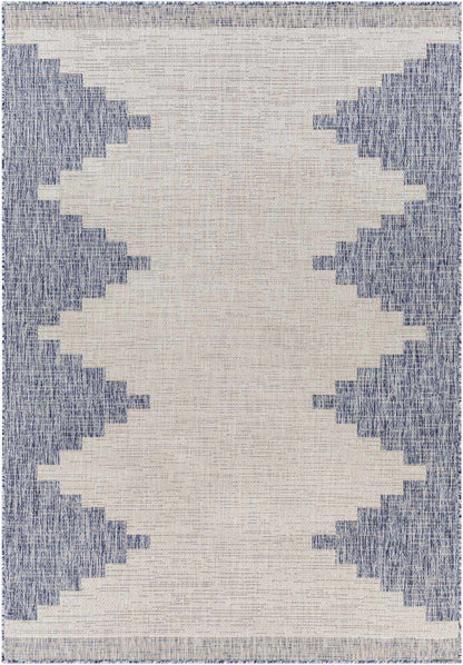 Djugun Blue Indoor & Outdoor Rug - - Rugs