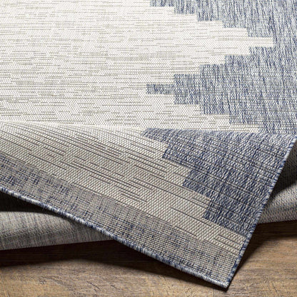 Djugun Blue Indoor & Outdoor Rug - - Rugs