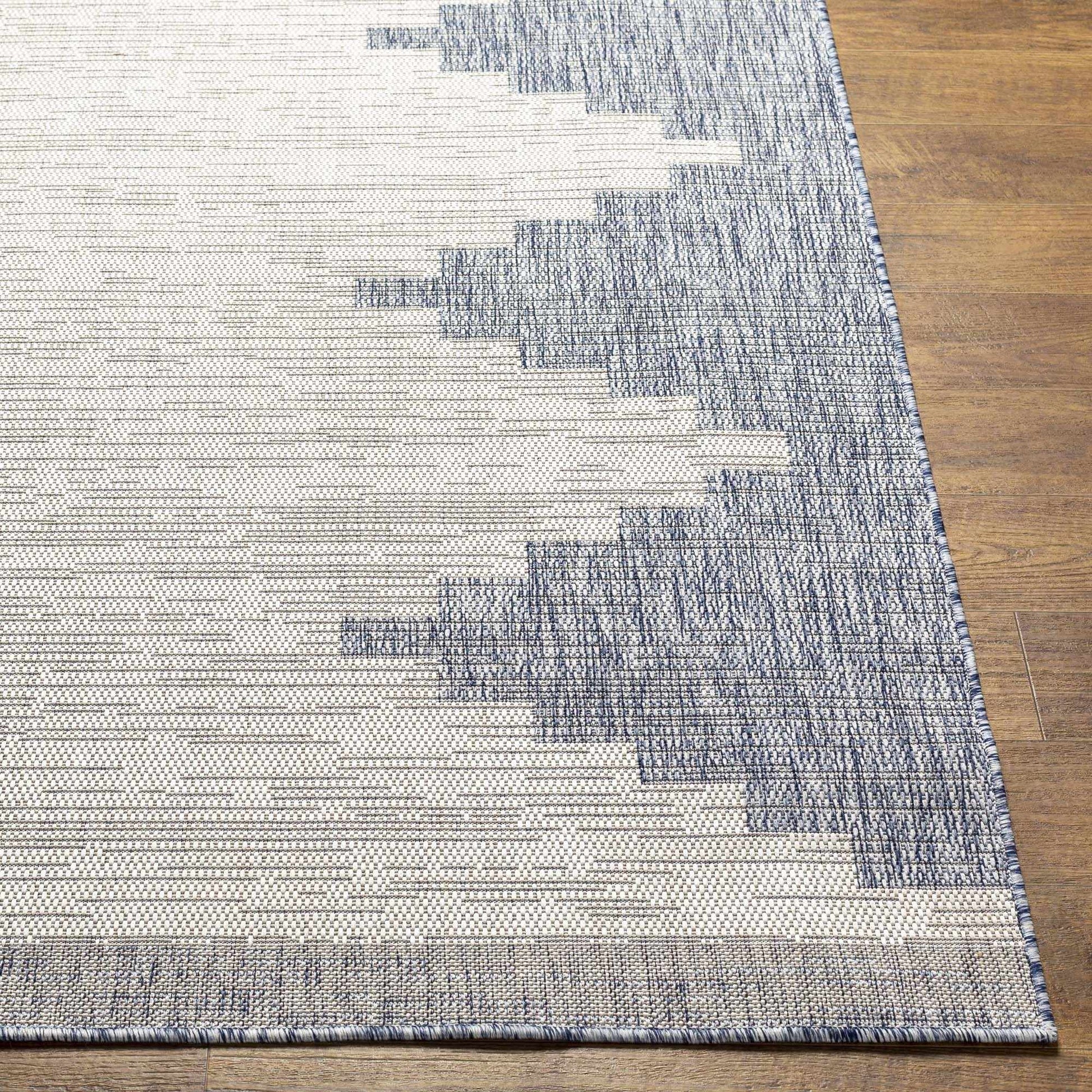 Djugun Blue Indoor & Outdoor Rug - - Rugs