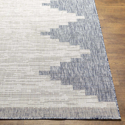 Djugun Blue Indoor & Outdoor Rug - - Rugs