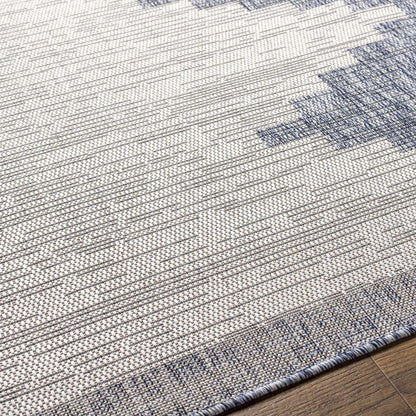Djugun Blue Indoor & Outdoor Rug - - Rugs