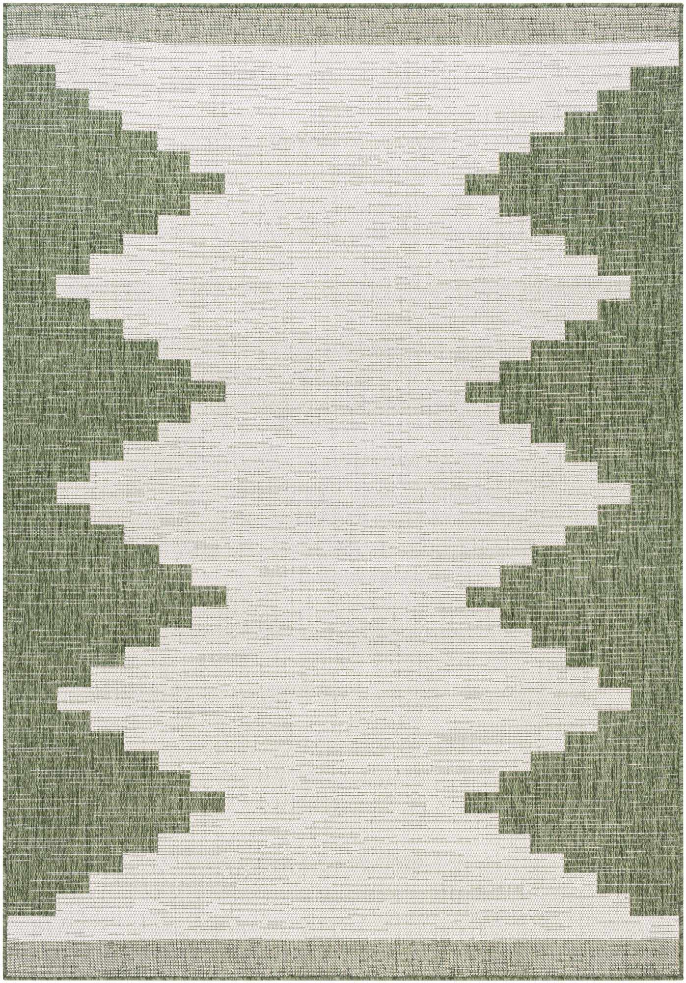 Djugun Green Indoor & Outdoor Rug - - Rugs
