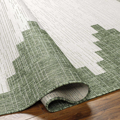 Djugun Green Indoor & Outdoor Rug - - Rugs