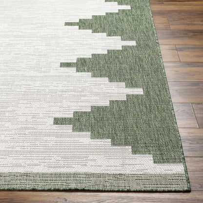 Djugun Green Indoor & Outdoor Rug - - Rugs