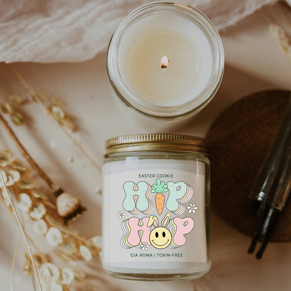Easter Cookie Retro Sugar Cookie Candle - - candle