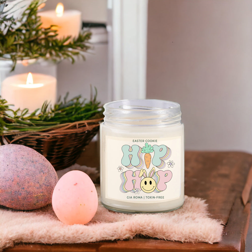 Easter Cookie Retro Sugar Cookie Candle - - candle