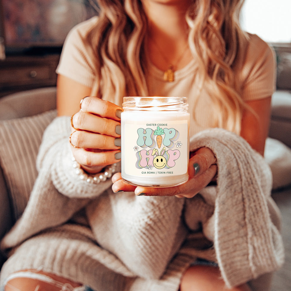 Easter Cookie Retro Sugar Cookie Candle - - candle