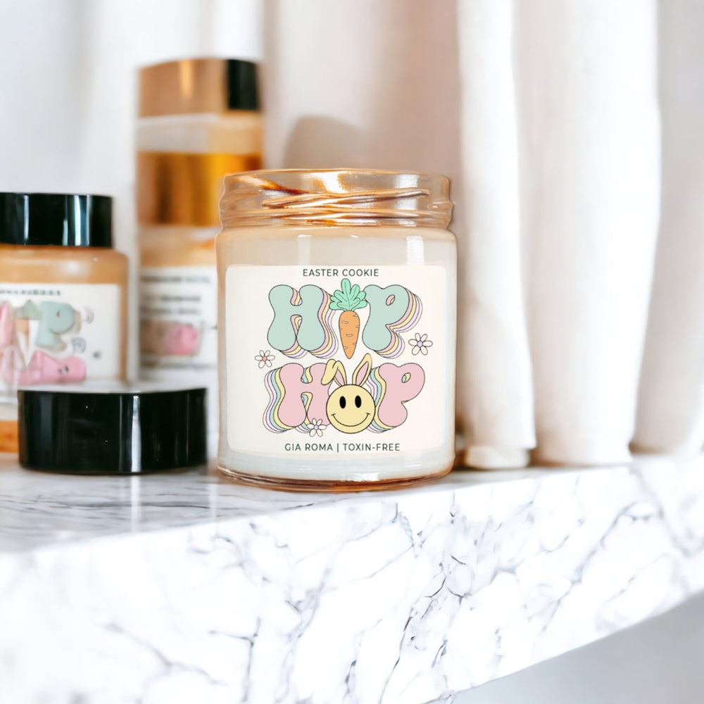 Easter Cookie Retro Sugar Cookie Candle - - candle