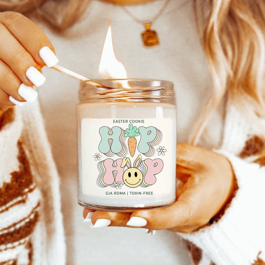 Easter Cookie Retro Sugar Cookie Candle - - candle