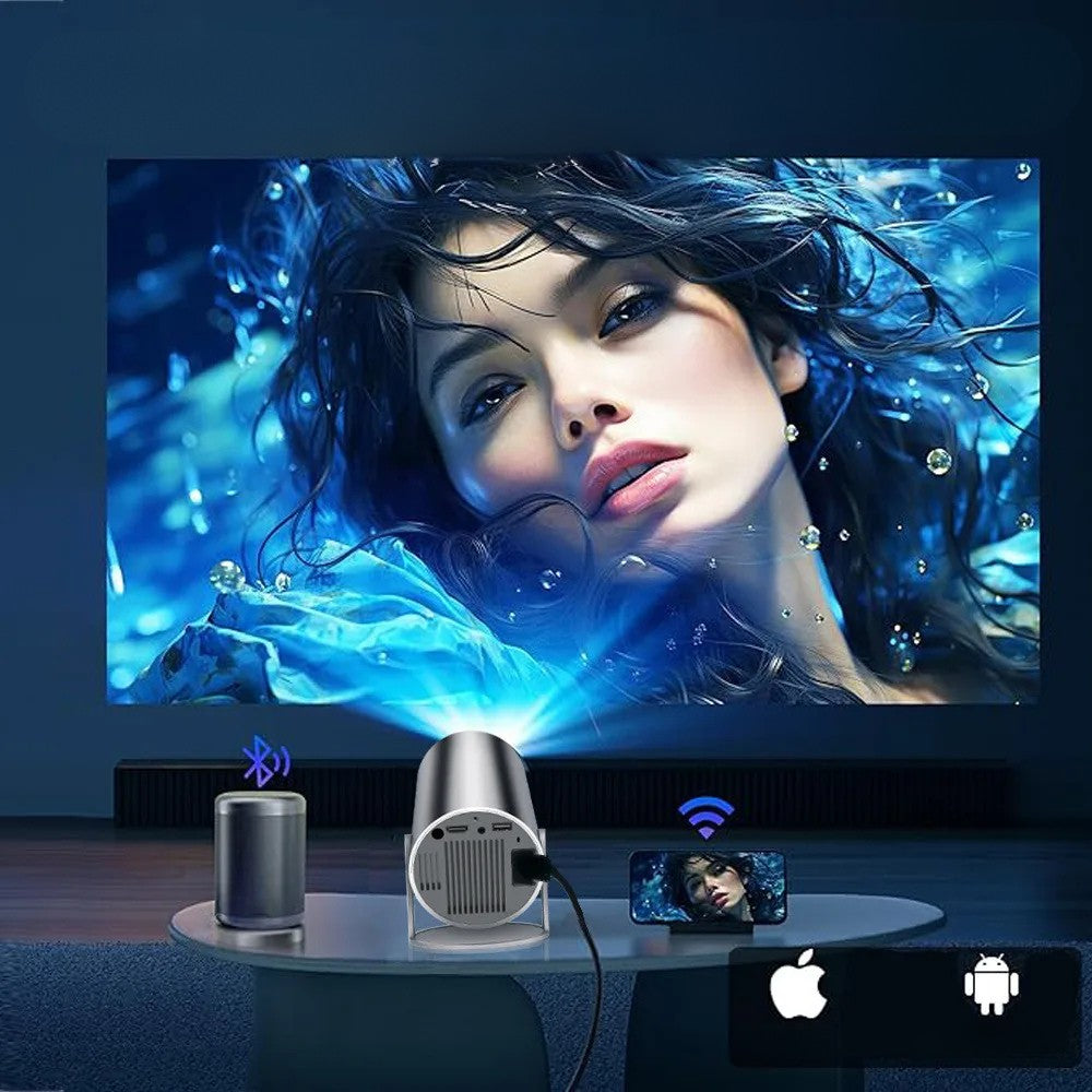 Portable 4K Projector - Home Cinema Outdoor Projetor - - Video Projector