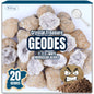 Explorers Crystal Geode Discovery Kit - Includes Magnifying Glass - Medium - geode kit