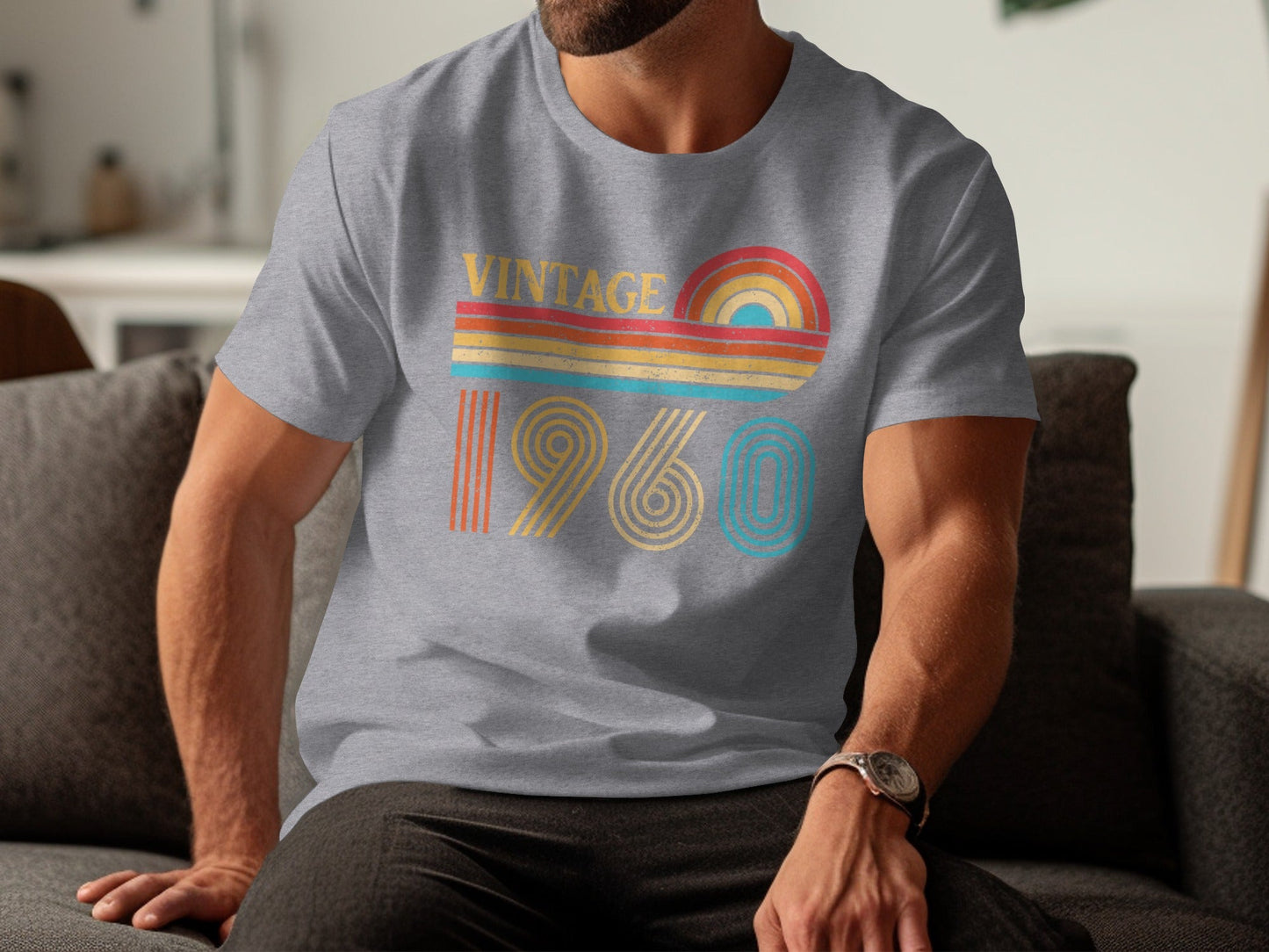 Retro Vintage 1960 Graphic Design Cool Style T-Shirt- Cloud 16 Clothing Co.- {{Product type}}