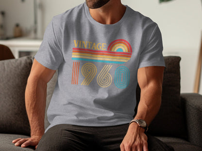Retro Vintage 1960 Graphic Design Cool Style T-Shirt- Cloud 16 Clothing Co.- {{Product type}}
