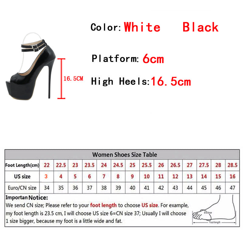 16cm Stiletto High Heel Shoes- Kia Day Design- {{Product type}}