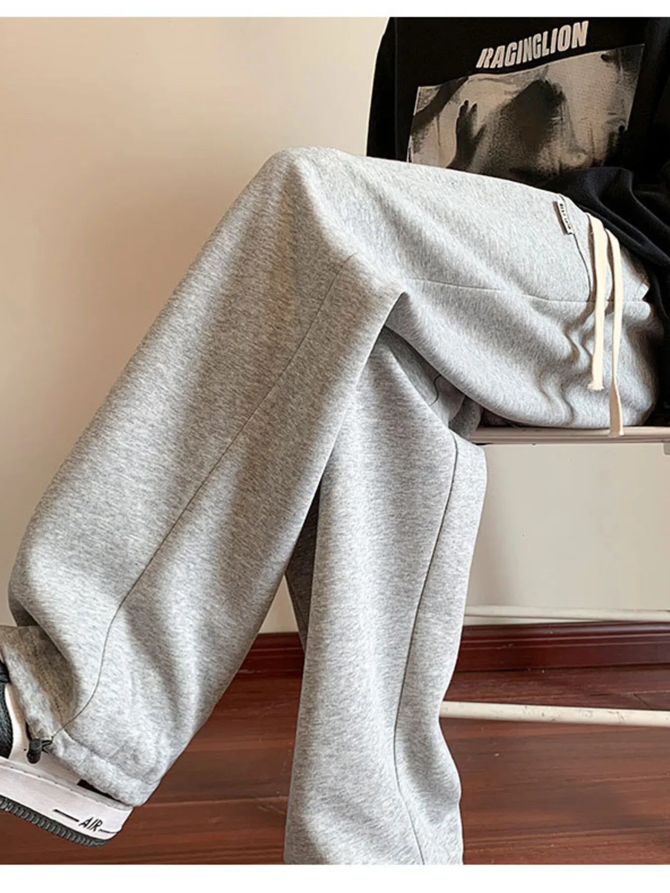 Men's Full Size Wide Leg Pants Plus Size - -