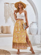 Long Skirts Casual Boho Floral Western Skirts