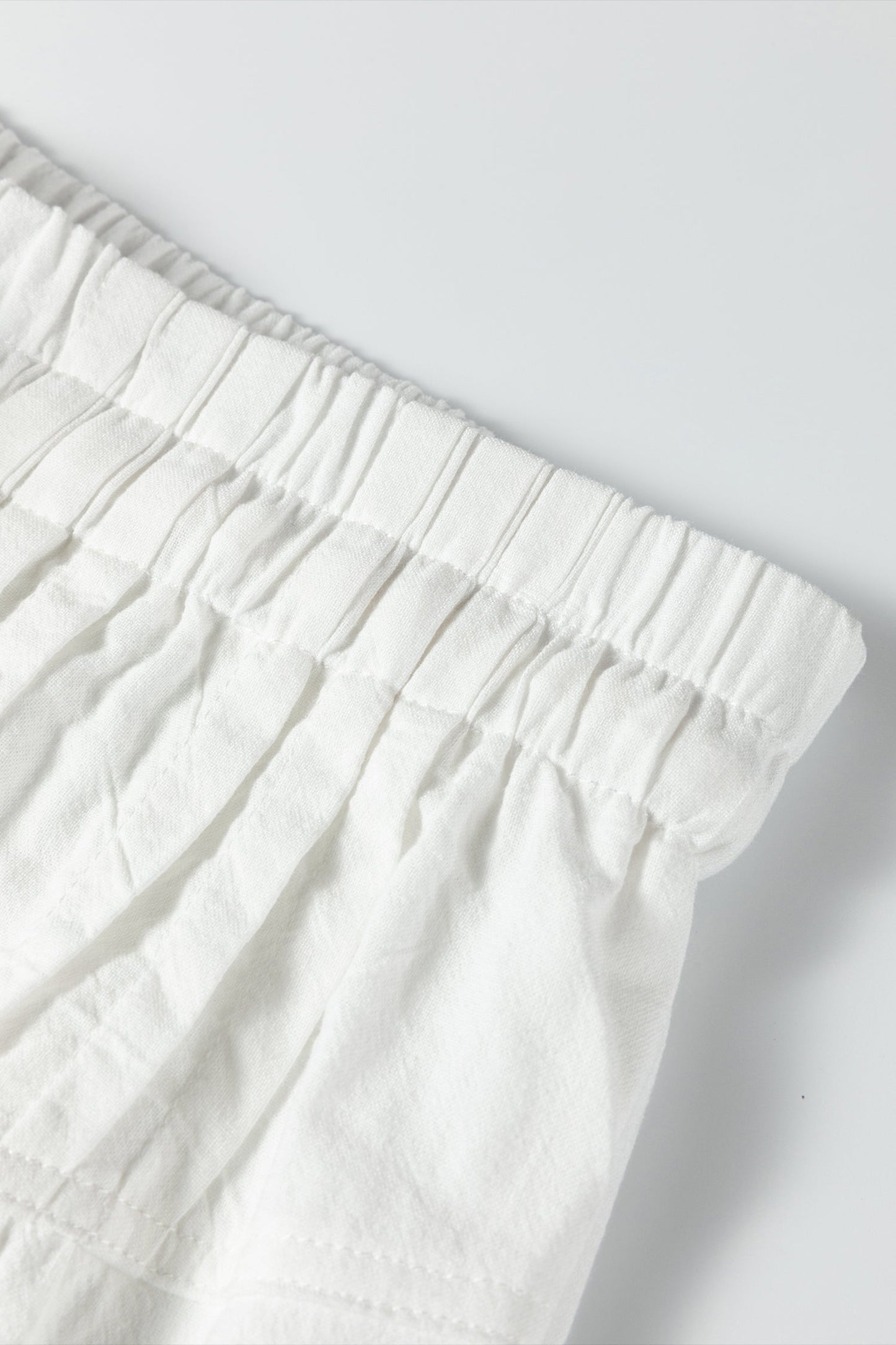 Jet Stream Drawstring Elastic Waist Button Pleated Detail Wide Leg Pants - - Bottoms/Pants & Culotte