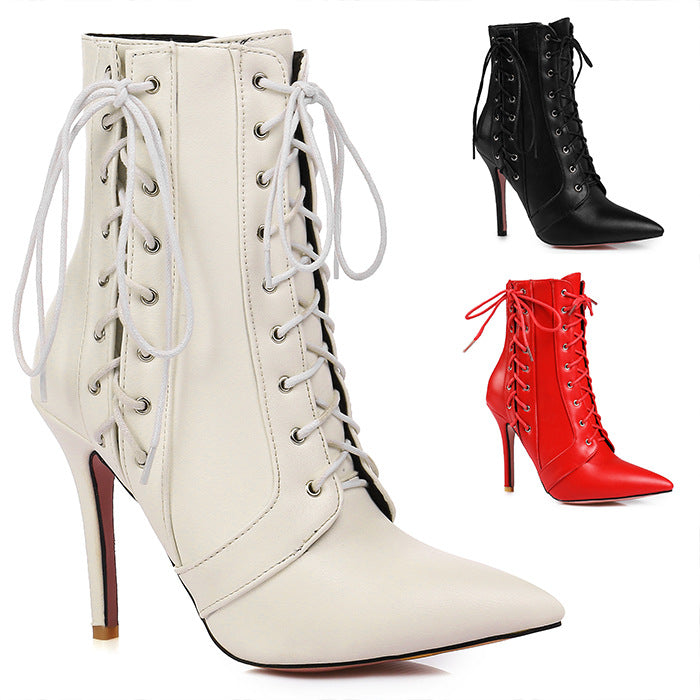 Stiletto High Heel Single Boots- Kia Day Design- {{Product type}}