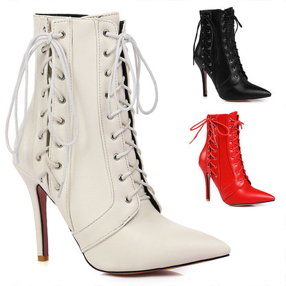 Stiletto High Heel Single Boots- Kia Day Design- {{Product type}}