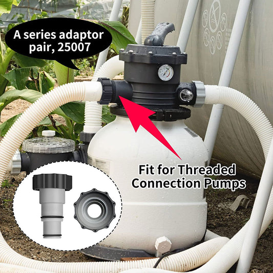 Garden Hose Conversion Adapter for Intex Pool Fittings - - pool hose connector