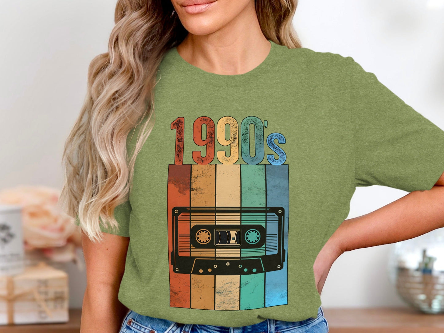 Vintage Cassette Tape with 1990s Design Retro T-Shirt- Cloud 16 Clothing Co.- {{Product type}}