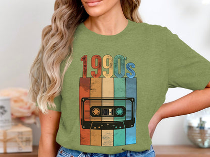 Vintage Cassette Tape with 1990s Design Retro T-Shirt- Cloud 16 Clothing Co.- {{Product type}}