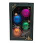 Krebs Value Glass Ornament 4 pack - Neon Drip - Default Title - Christmas >> Ornaments >> Glass