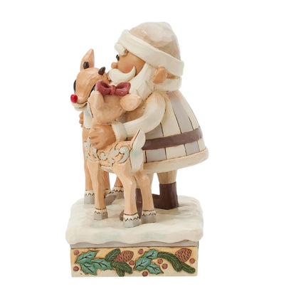 Woodland Santa with Rudolph and Clarice - - Christmas >> Figurines >> Jim Shore