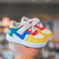 Leather Multicolor Toddler Rubber Shoes - Kia Day Design