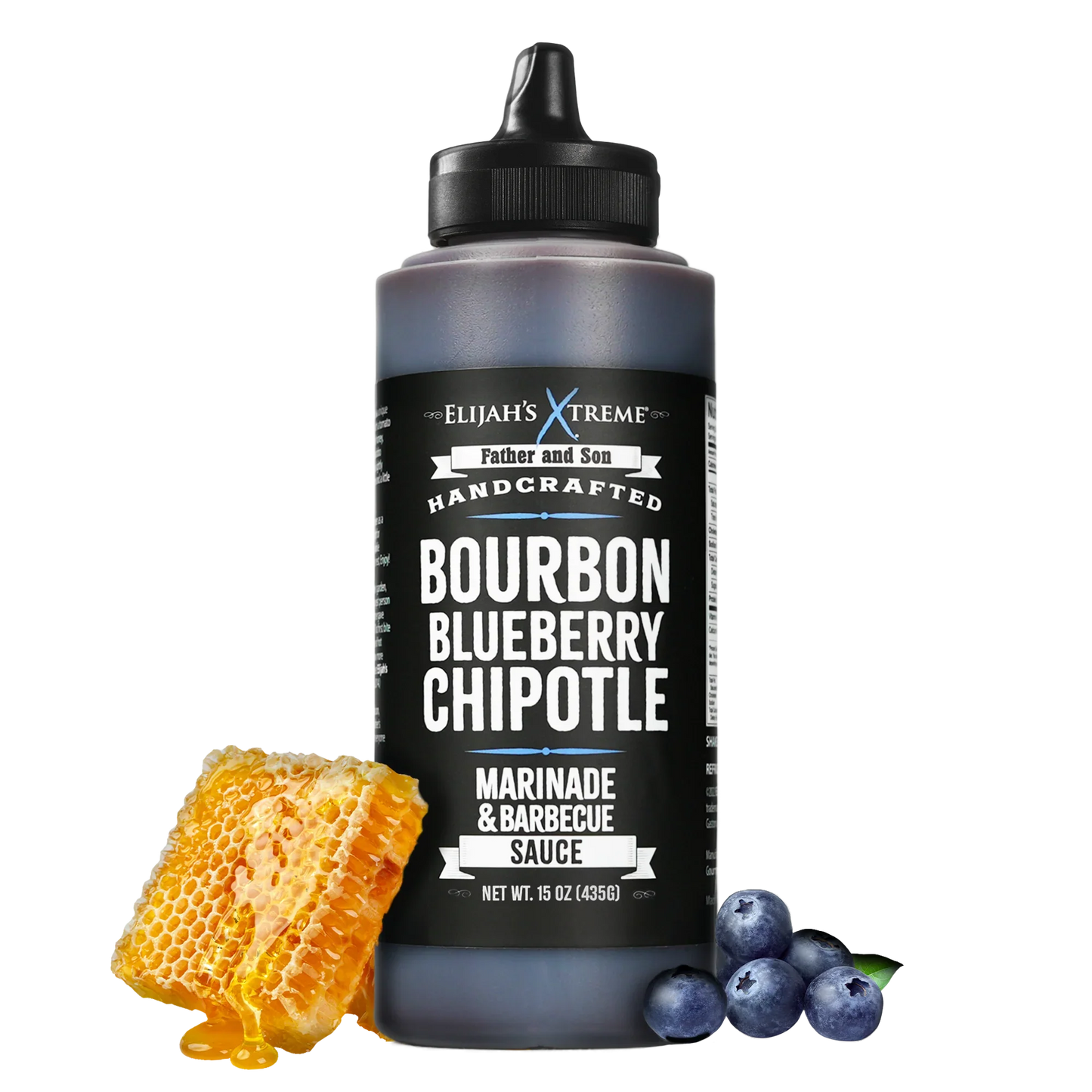 Bourbon Blueberry Chipotle BBQ Sauce & Marinade - - BBQ Sauce