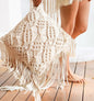 Tassel Cotton Woven Pillow - Kia Day Design